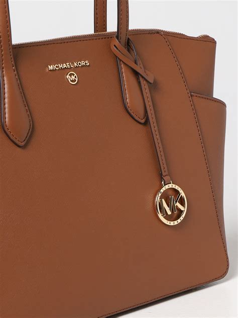 michael kors borse marrone|michael kors handbag with wallet.